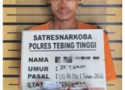 Transaksi Sabu Digagalkan Polres Tebing Tinggi, Pemuda Ini Berhasil diamankan di Kos-Kosan