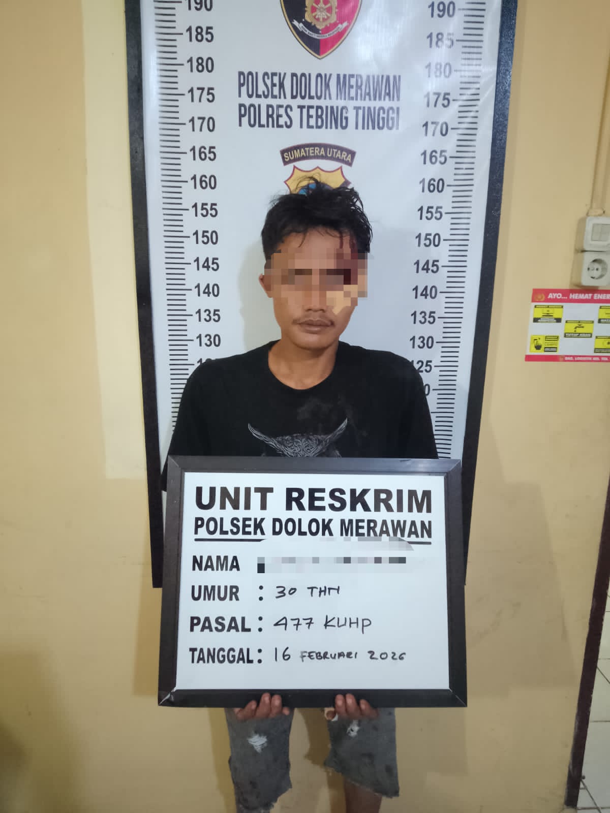 Pelaku Curanmor Tertangkap Warga Diamankan Polsek Dolok Merawan, Pengembangan Kasus Dilakukan