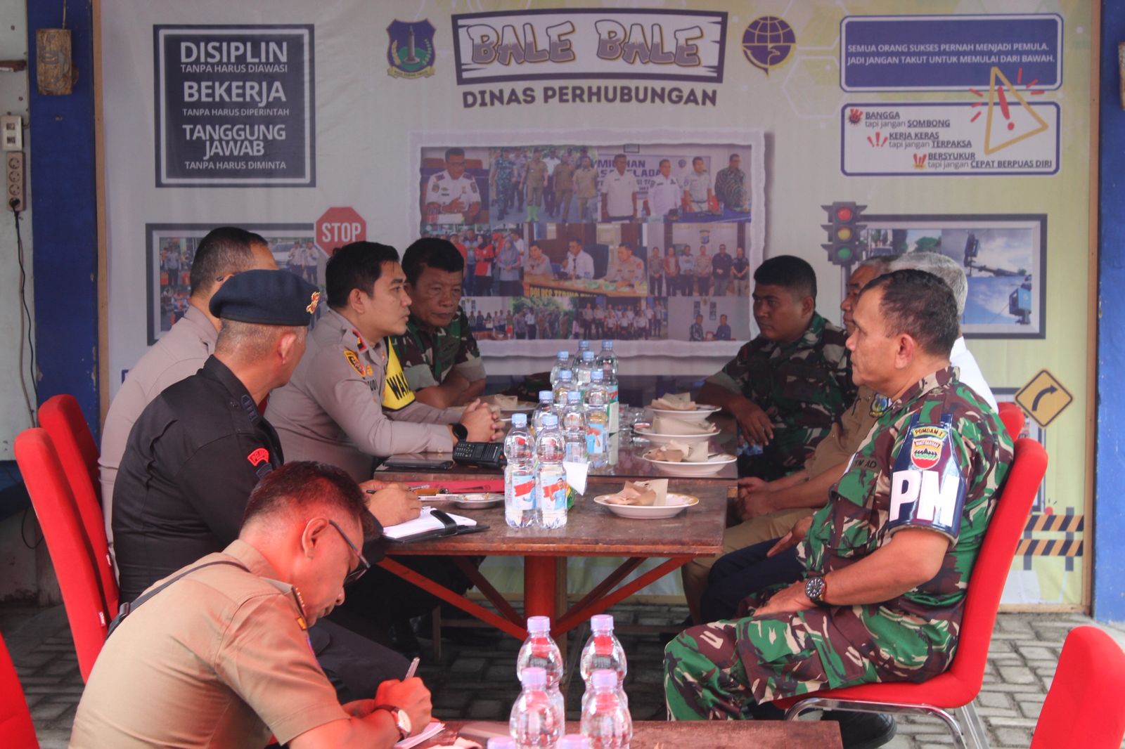 Polres Tebing Tinggi Rakor Bersama Dishub Terkait Pengamanan Terpadu Bulan Suci Ramadhan